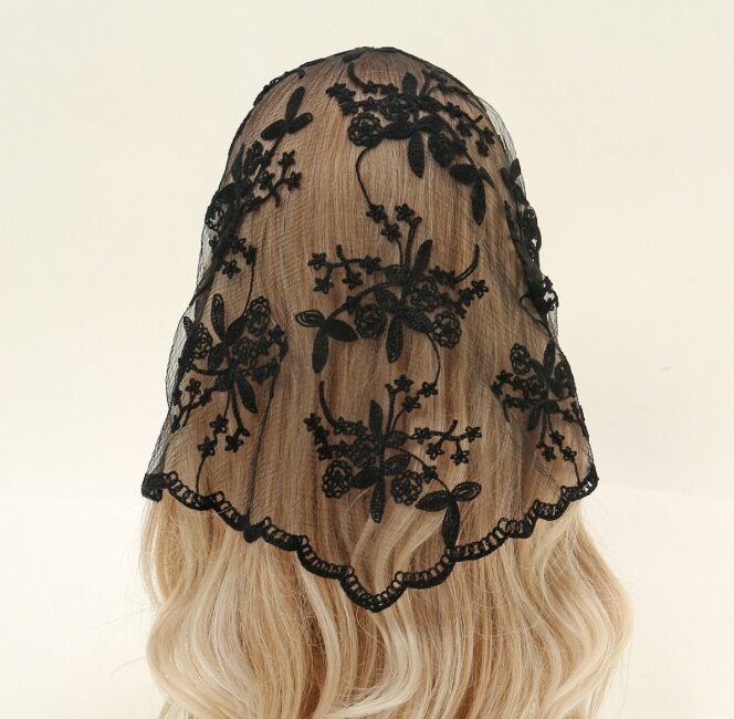 Buy Bridal Floral Lace Triangular – Free Shipping