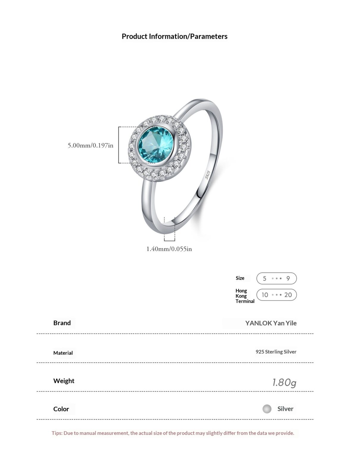 Women's S925 Silver French-style