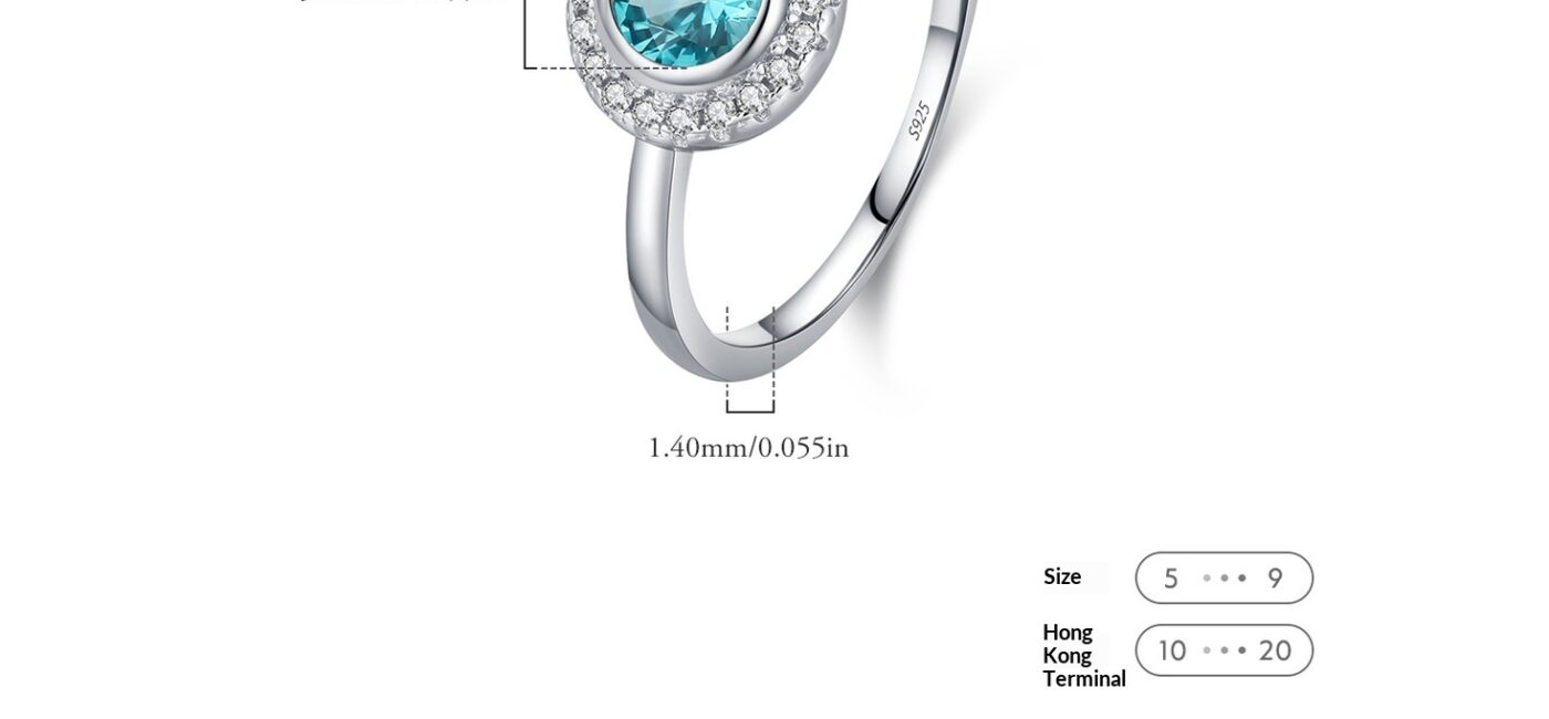 Women’s S925 Silver French-style Ring